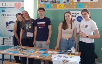 Predstavljanje Erasmus kluba na Danu otvorenih vrata škole