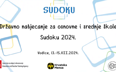 Državno natjecanje – SUDOKU 2024