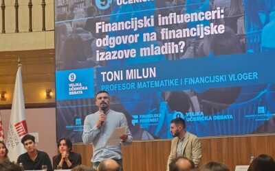 Velika učenička debata – „Financijski influenceri: odgovor na financijske izazove mladih?“