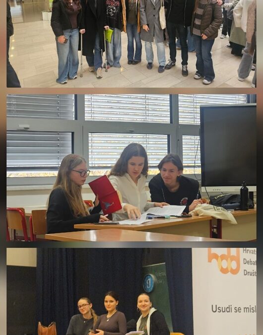 NEWB Open debatni turnir održan je 15. i 16. studenoga 2025. u 1. gimnaziji u Zagrebu