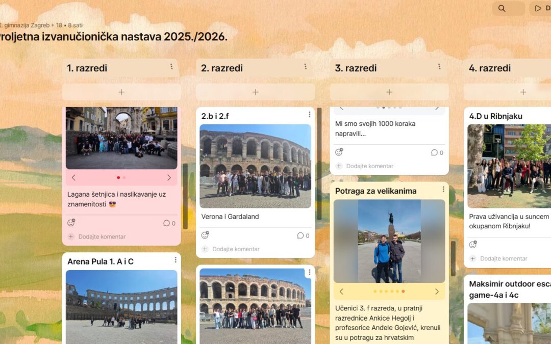 Proljetna izvanučionička nastava