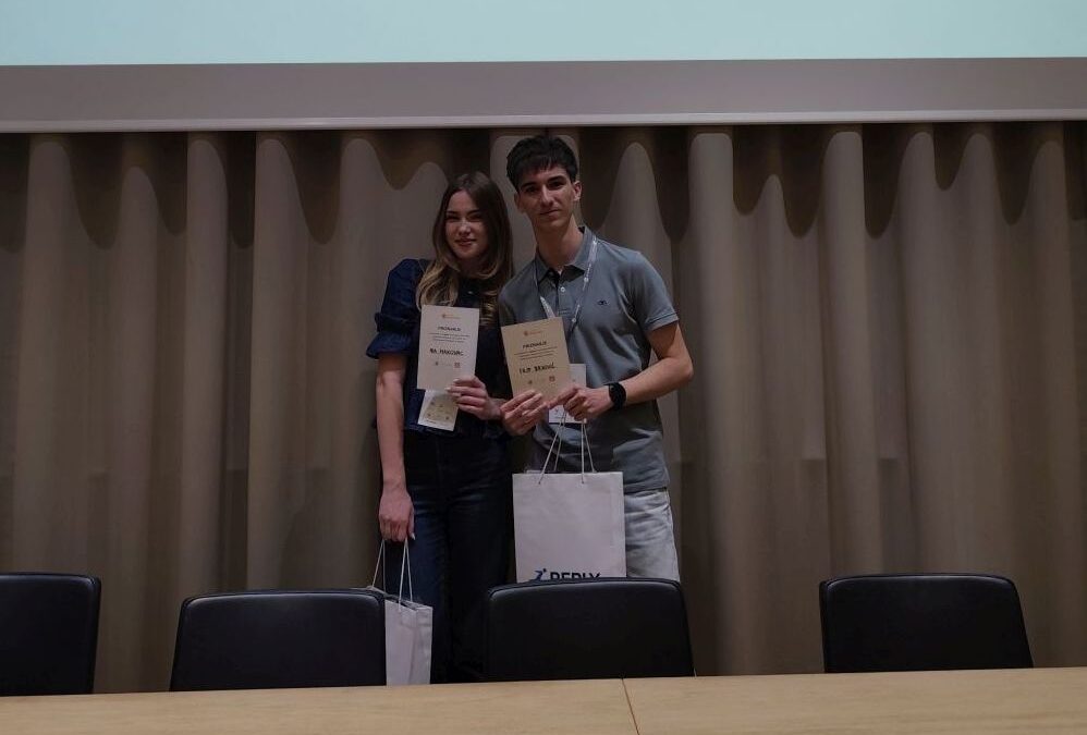 2. mjesto na nacionalnoj razini Brain Bee natjecanja iz neuroznanosti